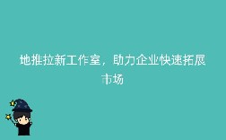 地推拉新工作室,助力企业快速拓展市场