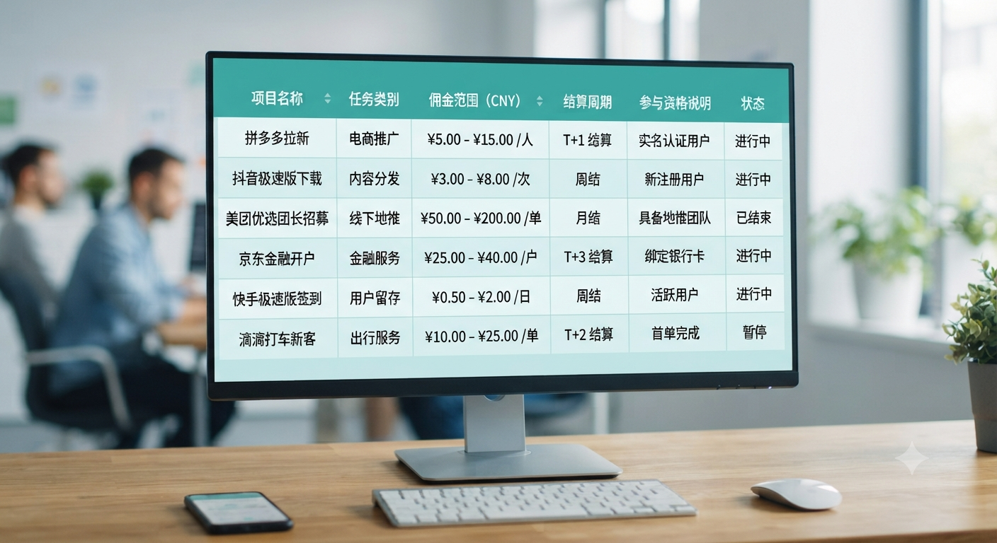最新十大怎么利用社区流量赚钱？实测整理，佣金、任务和结算怎么选