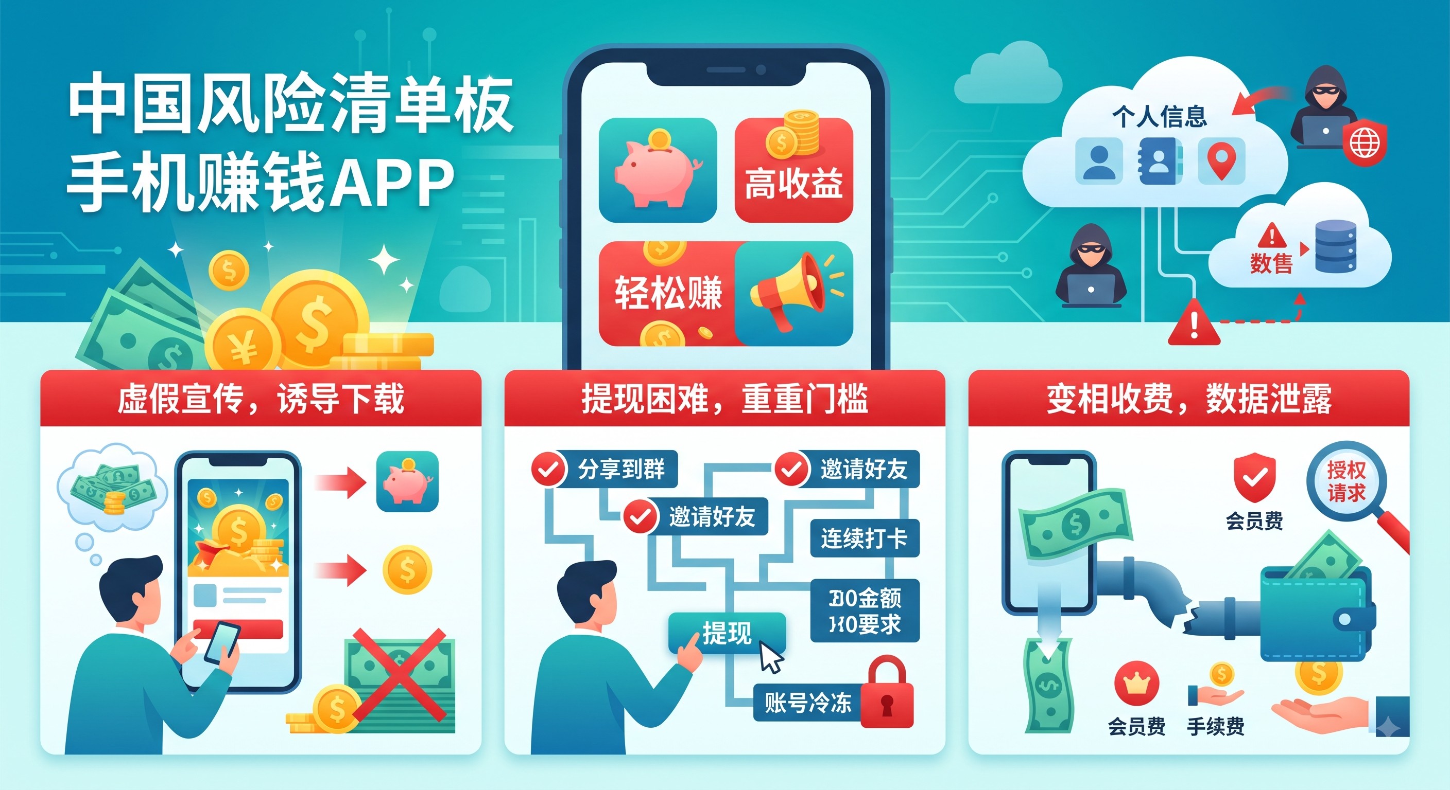 手机赚钱软件看视频日赚百元？拆穿骗局与正规出路
