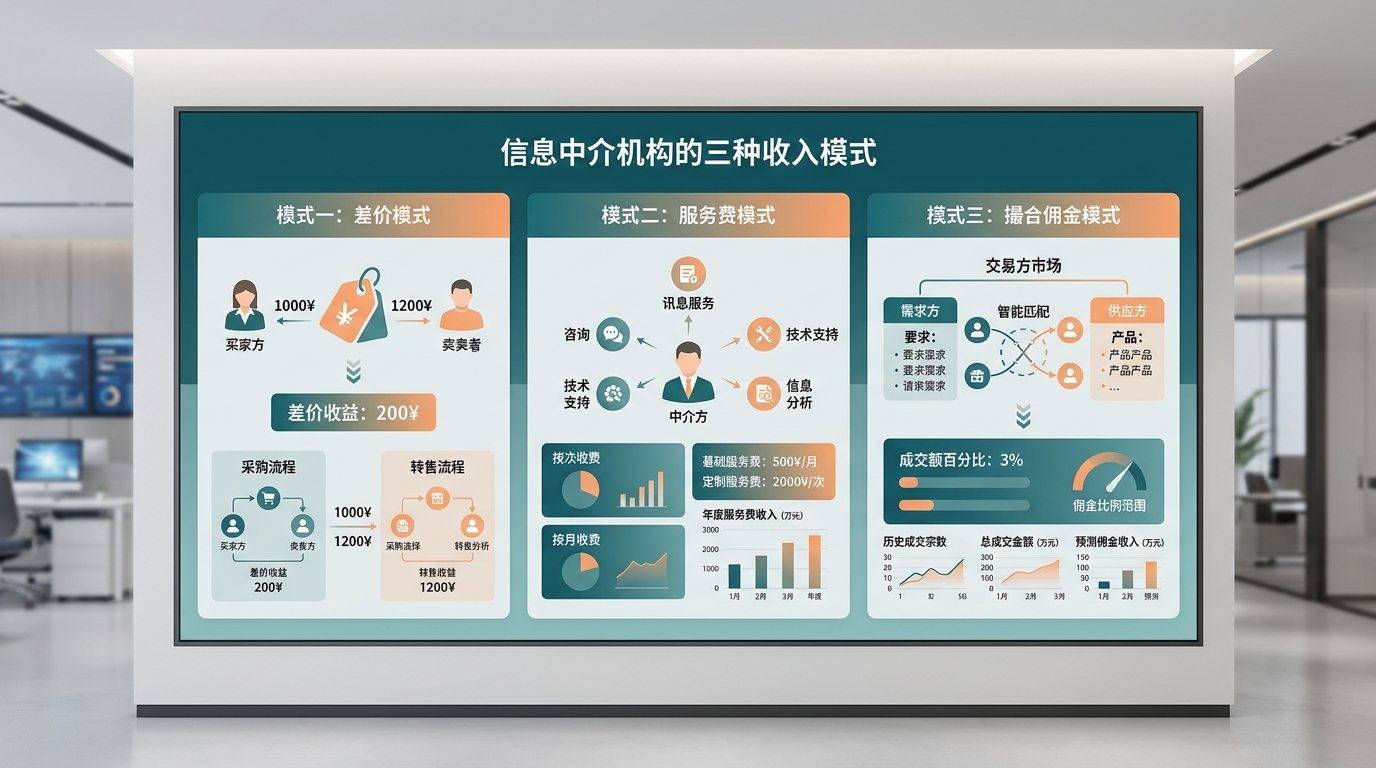 信息差中介怎么赚钱?左手广告主右手地推团队,拉新行业的中介生意经