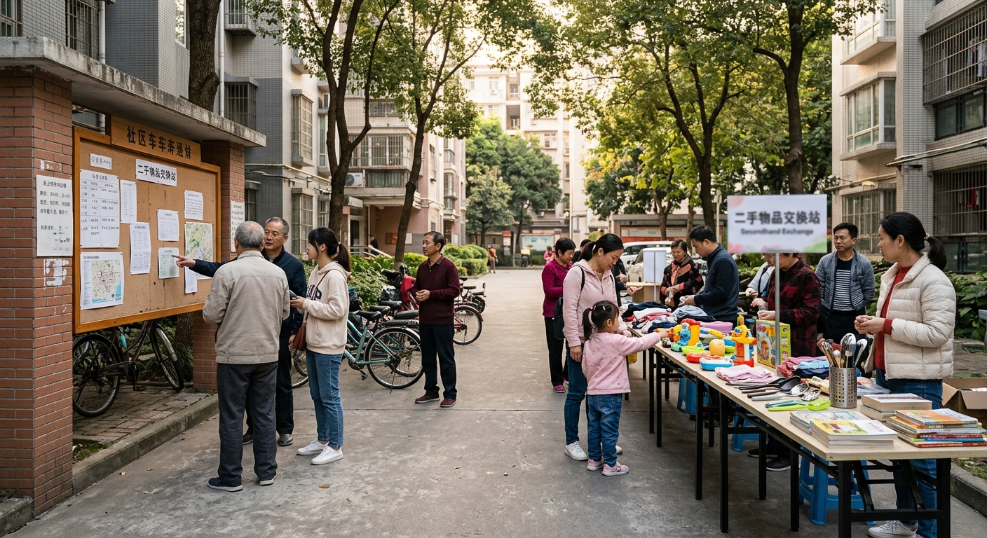 怎么利用社区流量赚钱？组织小区拼车群、闲置置换群，暗中嵌入APP拉新返佣，实操攻略