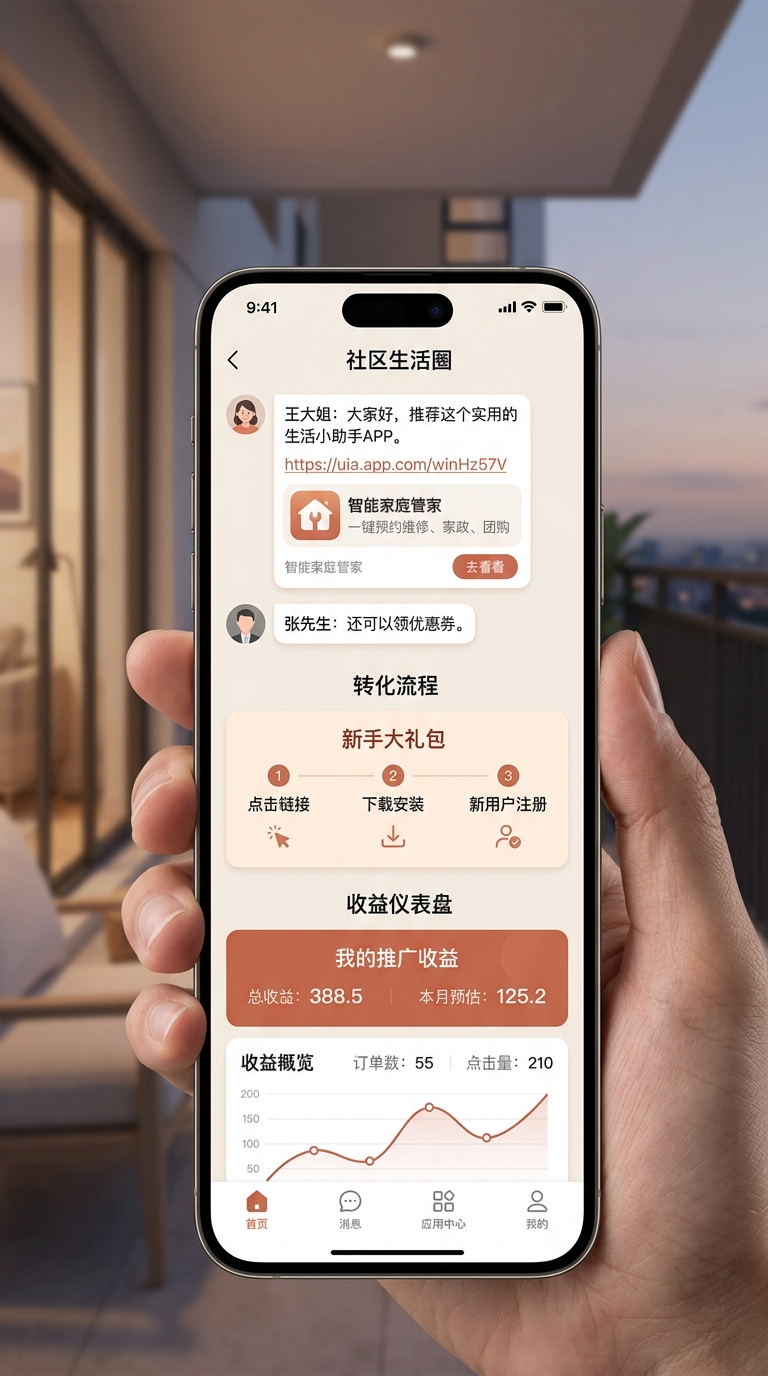 怎么利用社区流量赚钱？组织小区拼车群、闲置置换群，暗中嵌入APP拉新返佣，实操攻略