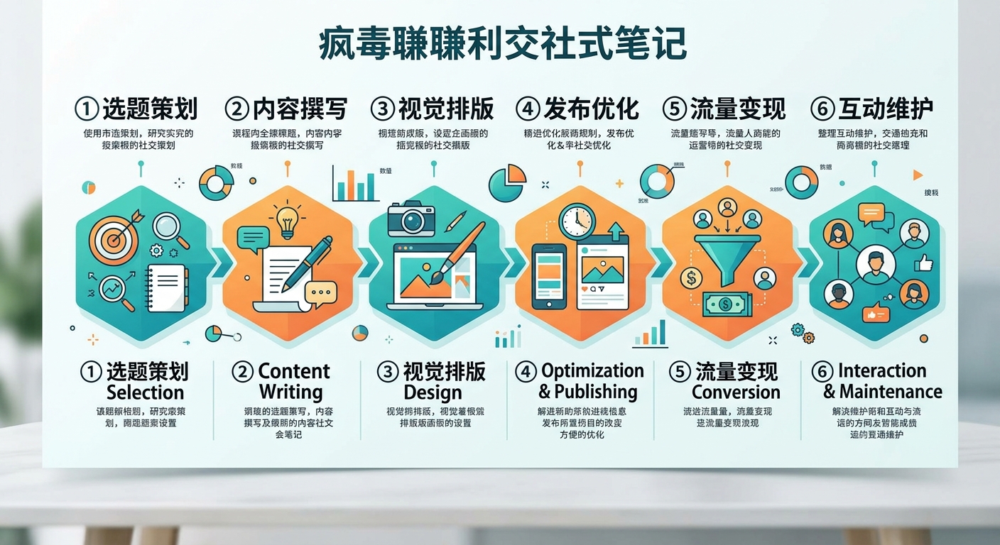 下班后靠小红书发副业笔记赚网赚文章钱，上班族怎么蹭热点引流？