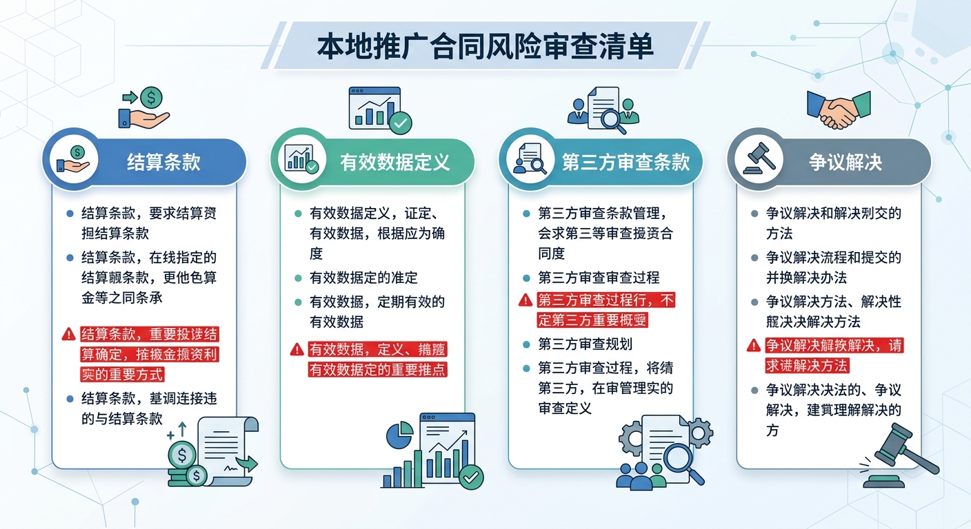 签拉新代理合同怕被扣量？法务教你加三个核心防御条款