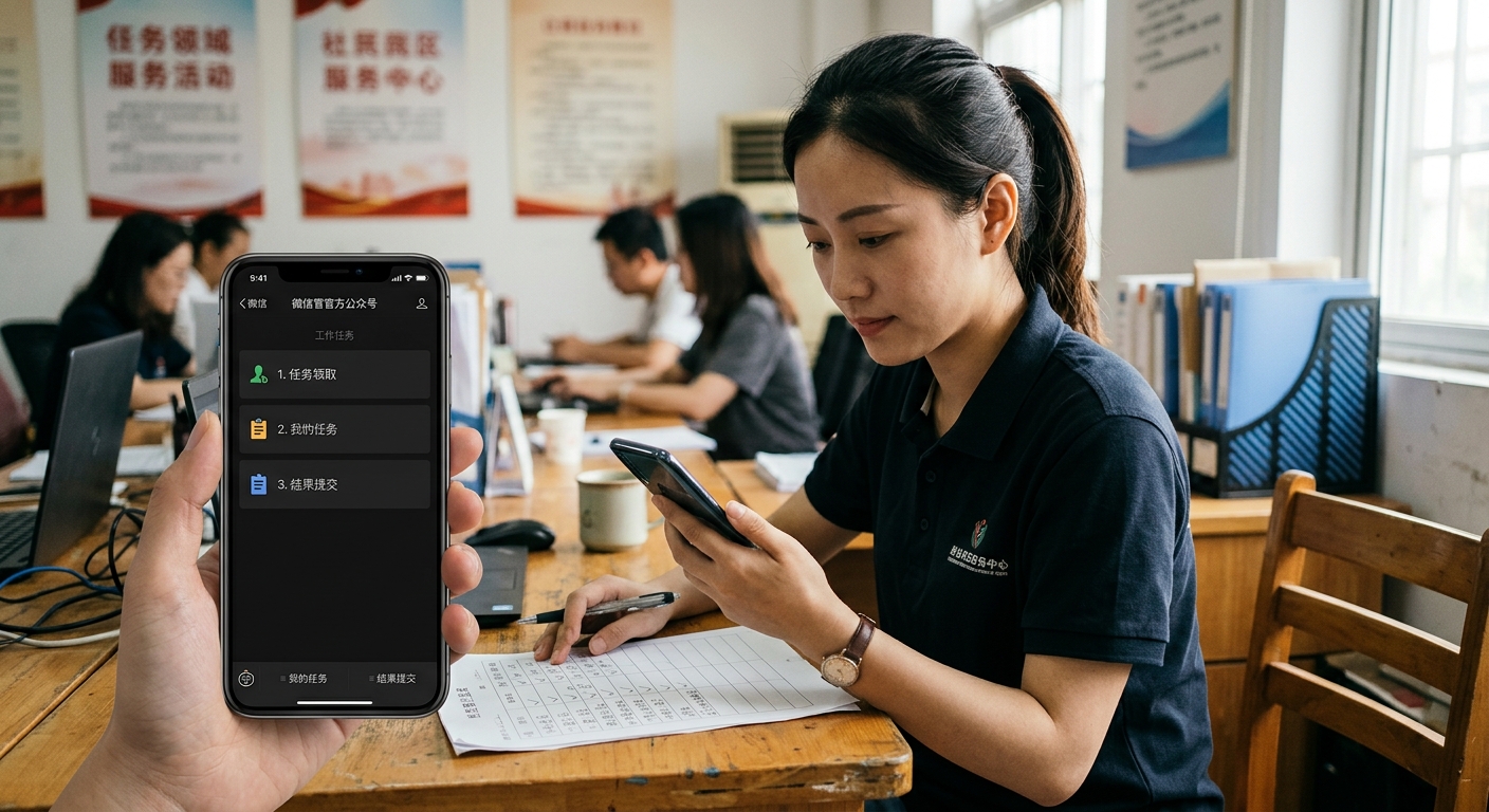 微信公众号菜单栏搭建任务网：低成本自动化分发拉新任务的实操框架