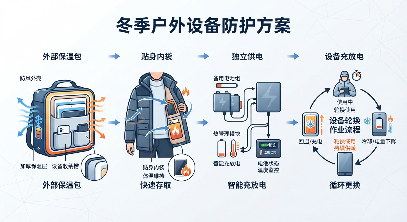 零下十度地推怎么保温？户外设备防冻与电量骤降实战方案