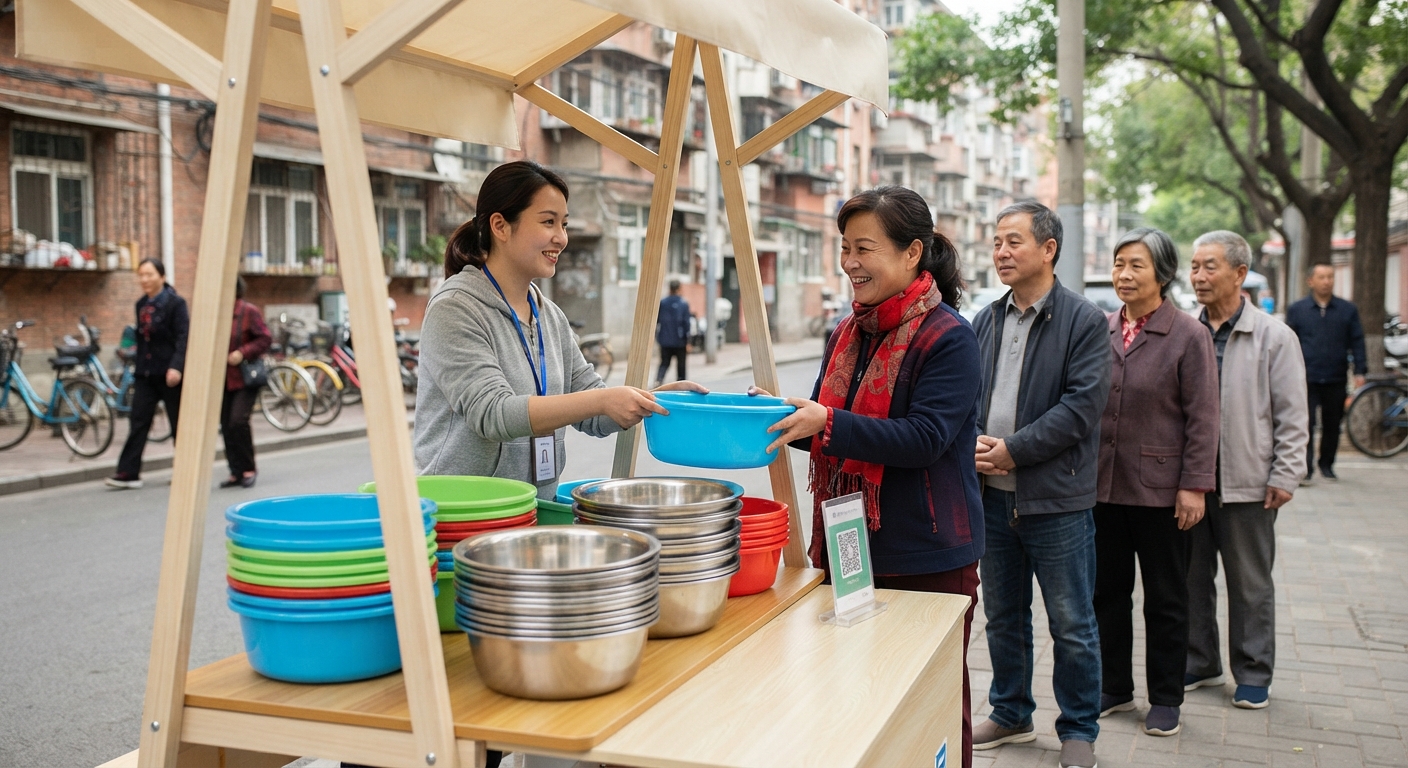 塑料脸盆与不锈钢盆的地推效应：下沉市场大妈为什么最认这两样硬通货
