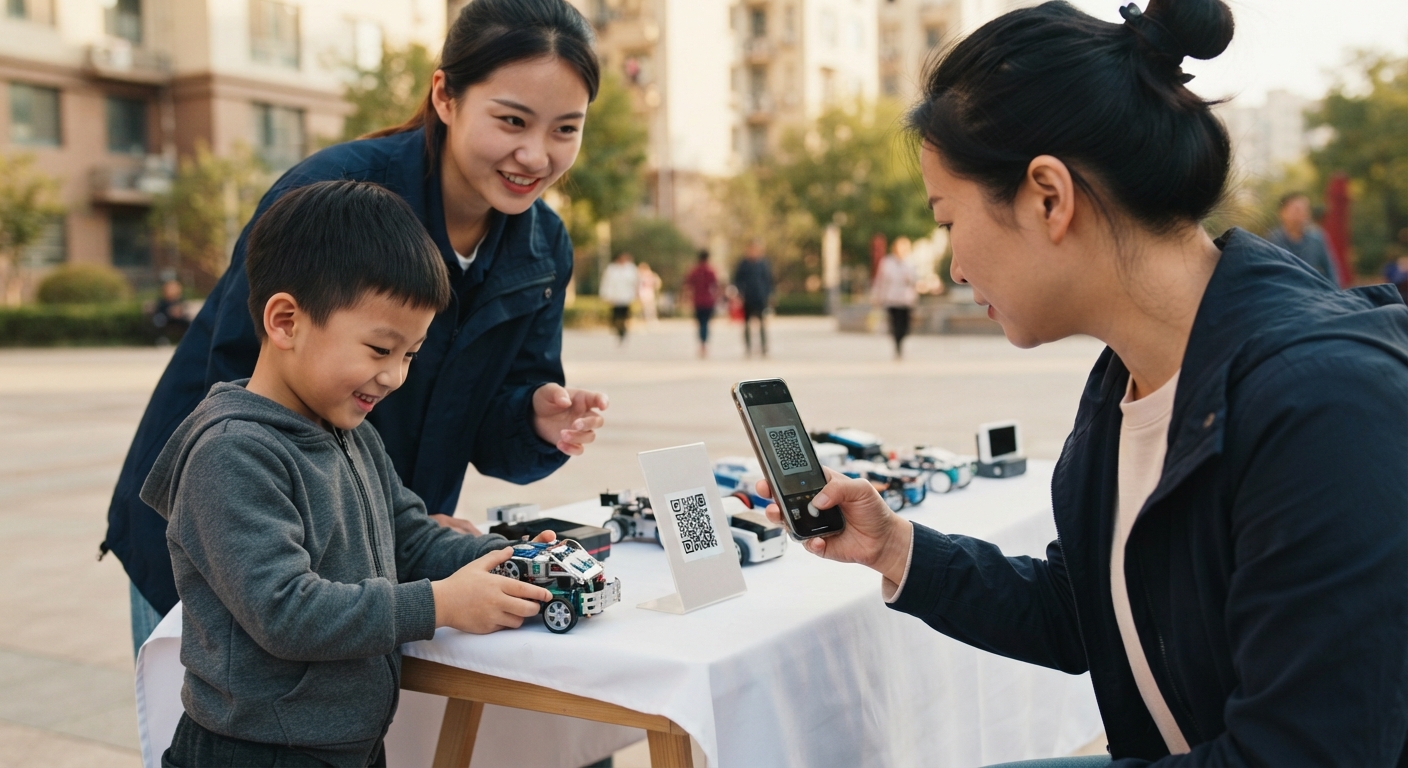 儿童电动小玩具赠品策略：让小孩缠着父母扫码拉新的心理引导怎么做