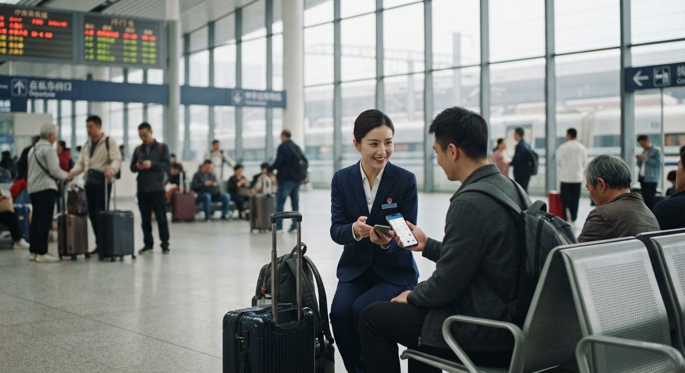 携程网与同程旅行新客地推：火车站候车厅精准获客话术怎么用