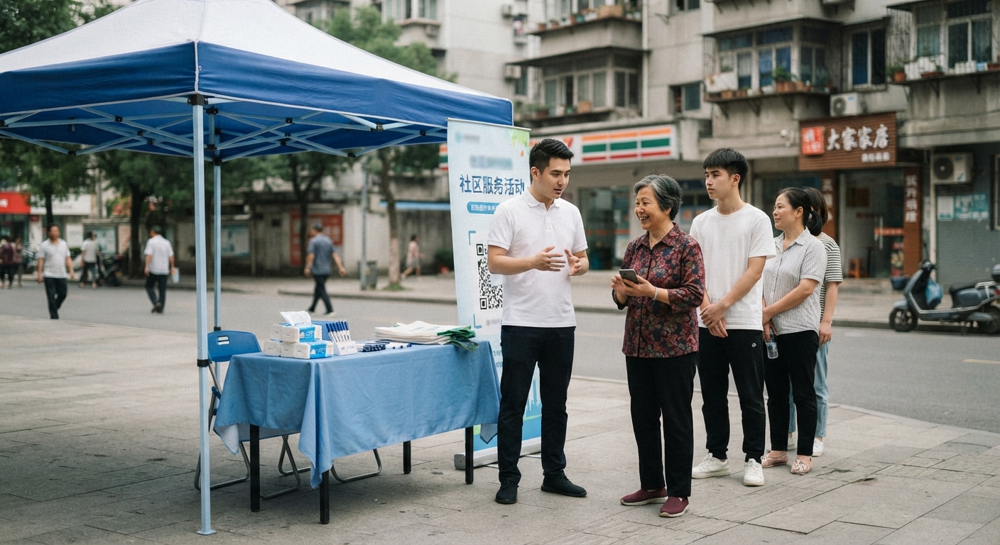 叮咚买菜地推点位怎么选？中高端小区早晚高峰攻防实战