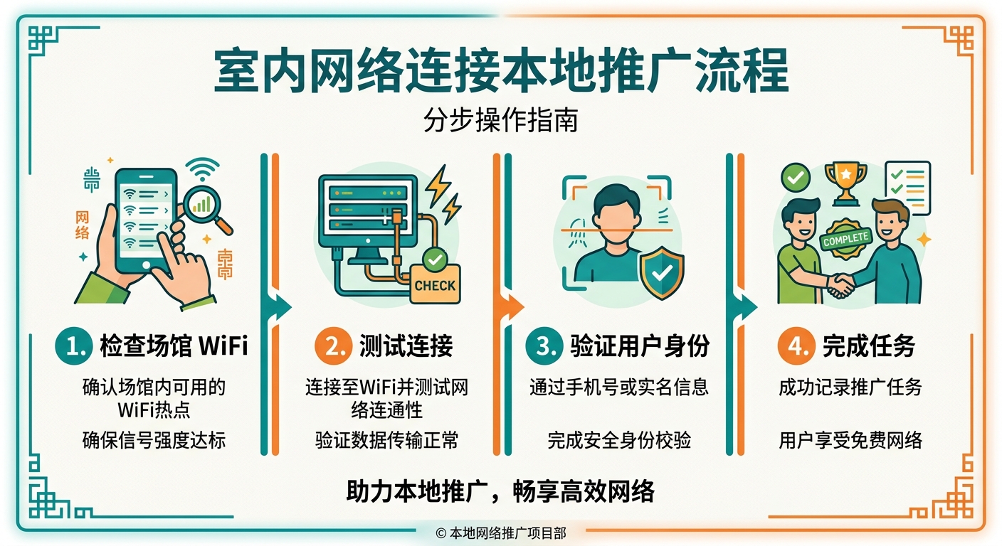 用户手机卡欠费或没流量，地推现场怎么连室内合规分流网络救急