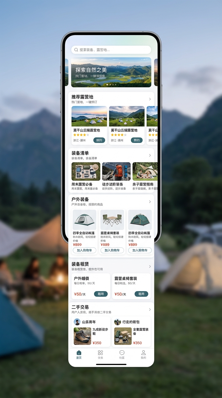 露营营地周末地推实录：免费充气服务如何转化户外装备App