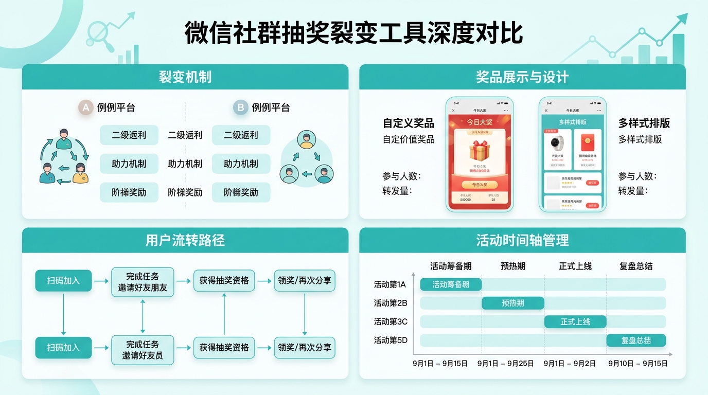 微信群裂变抽奖工具怎么选？围绕参与抽iPhone的转发拉新文案，讲透执行细节