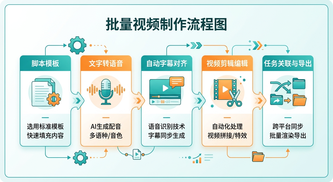 自动化文字转语音工具配音：短视频带单解说的批量生产线怎么搭