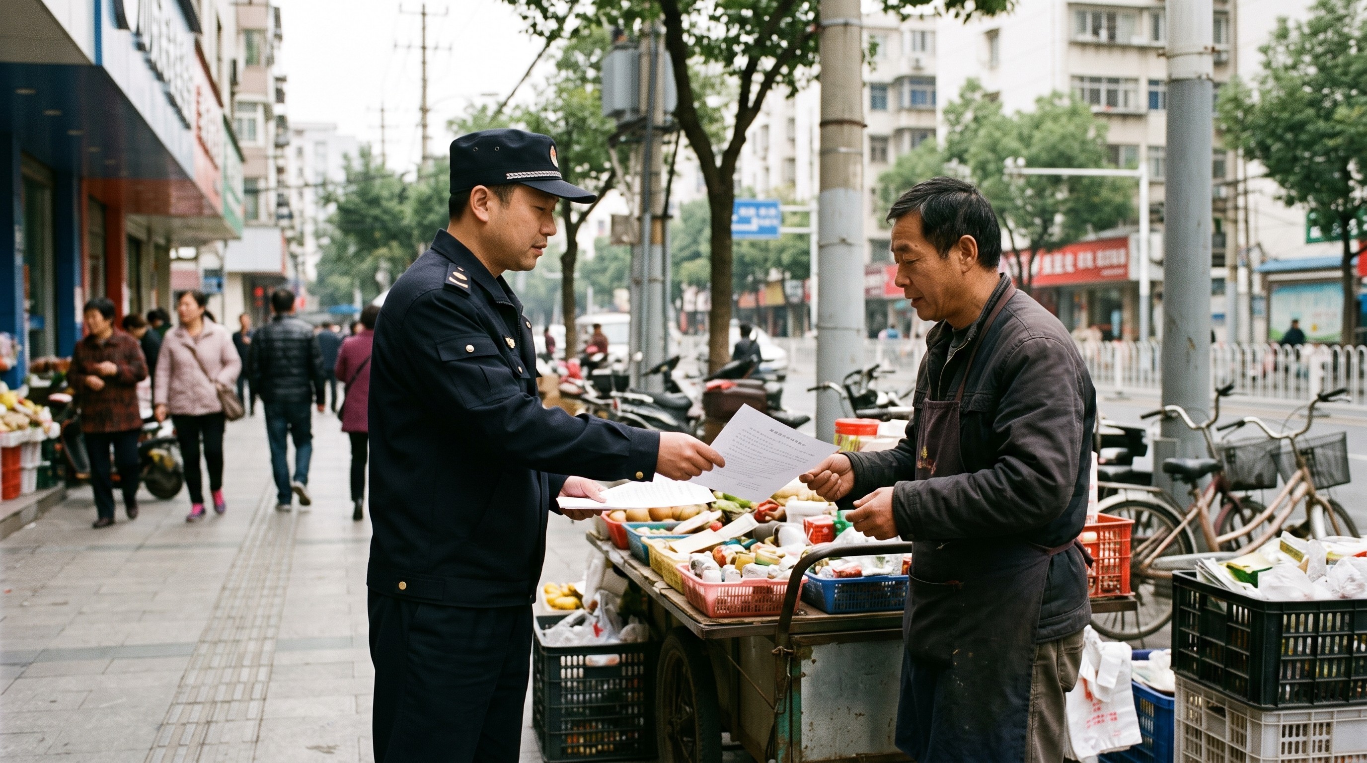摆摊被暂扣物料别慌：正规赎回程序与跟城管沟通的法言法语