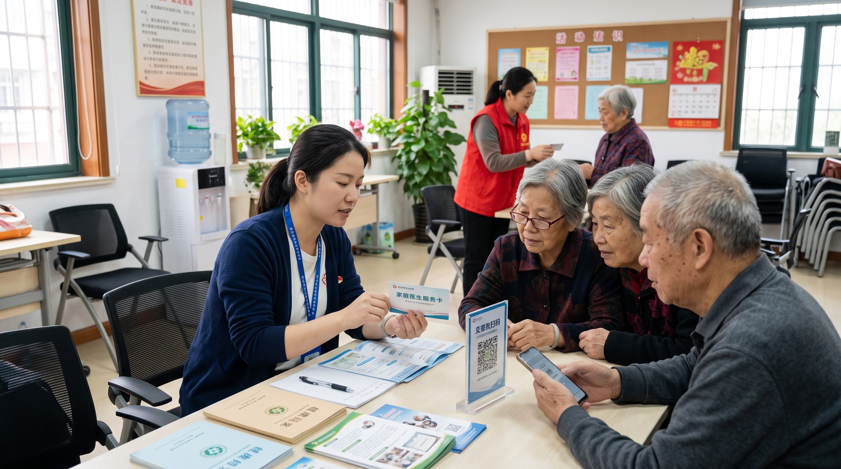 平安好医生家庭医生卡地推进老年活动中心：健康宣讲式拉新怎么做才有效