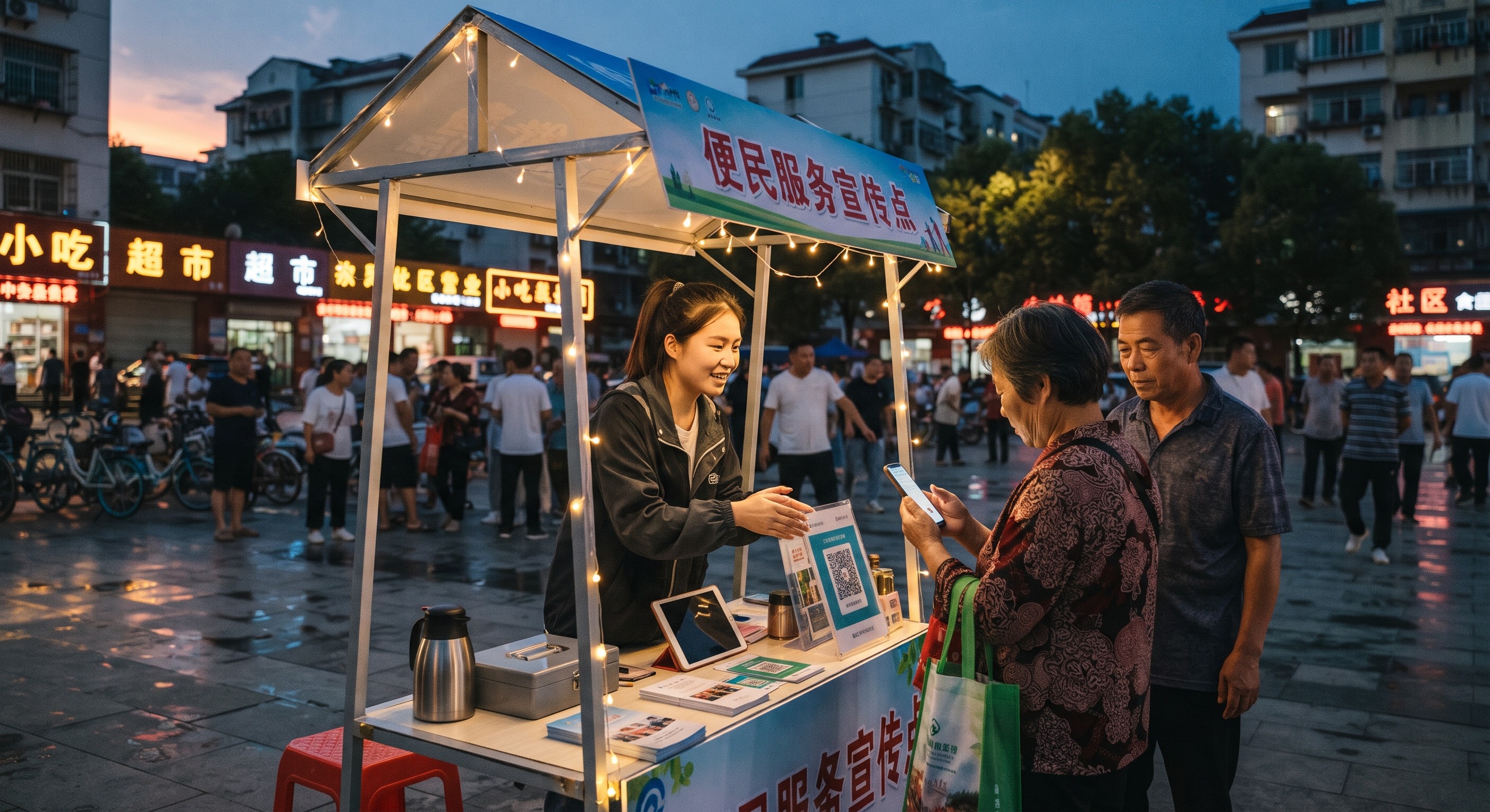 下沉县城充场工作室怎么活满1年：靠熟人人情网络做透小县城地推
