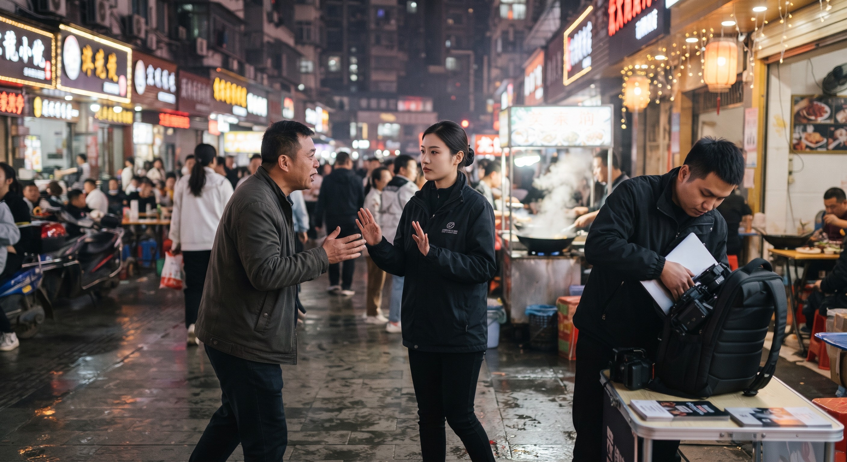 地推遇到喝醉酒闹事者怎么办：保全自身安全与迅速撤摊的应急标准