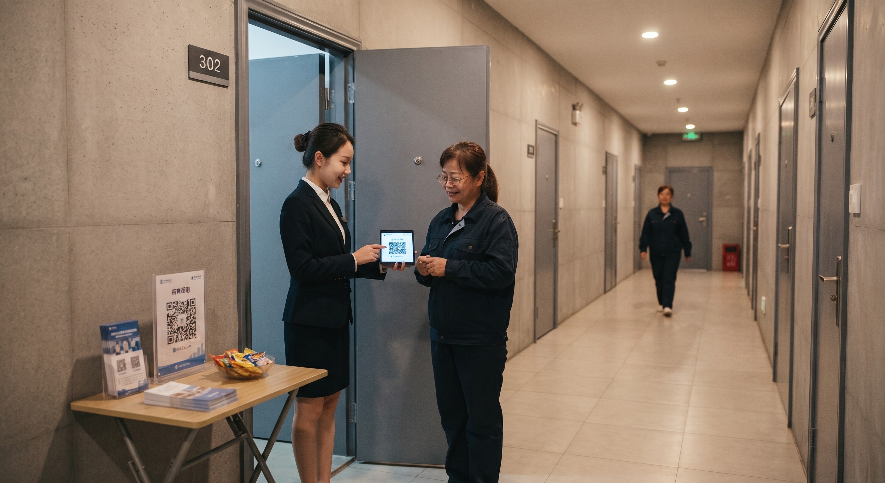 工业园宿舍楼阿姨公关怎么做：送小礼品换默许敲门地推的实操与风险