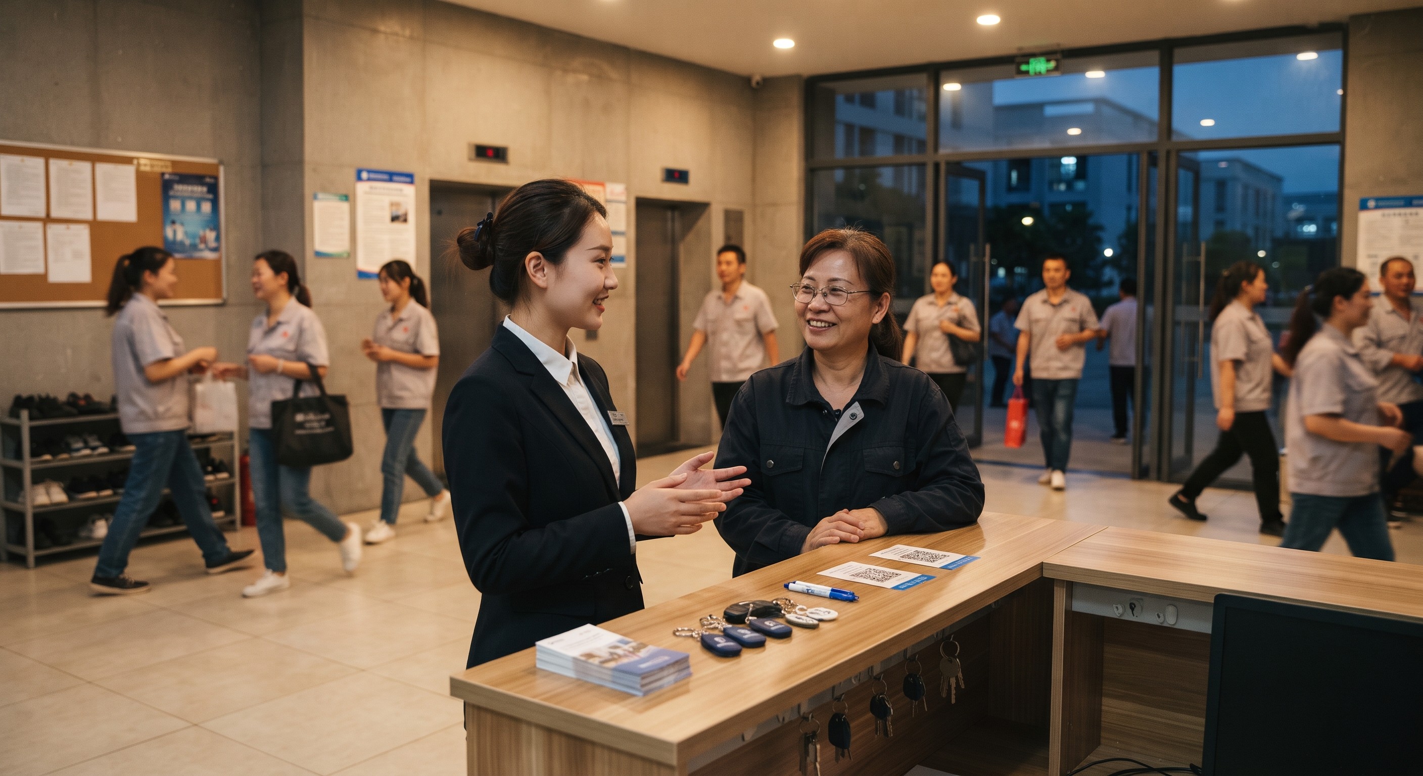 工业园宿舍楼阿姨公关怎么做：送小礼品换默许敲门地推的实操与风险